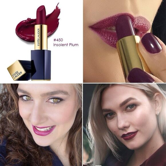 Estée Lauder Pure Color Envy Sculpting Lipsticks #450 Insolent Plum Full Size - Picture 6 of 7